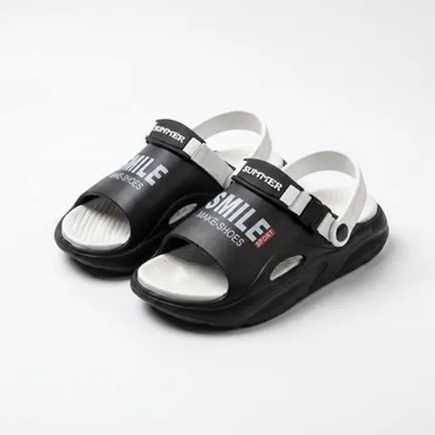 Xani Pantoletten Unisex EVA Slides verstellbar 2-in-1 Sandale Gr. 36-45