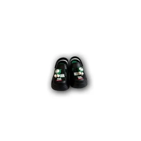Xani Damen Plateau Clogs EVA Bären-Charms Hausschuhe Gartenschuhe Gr. 36-41