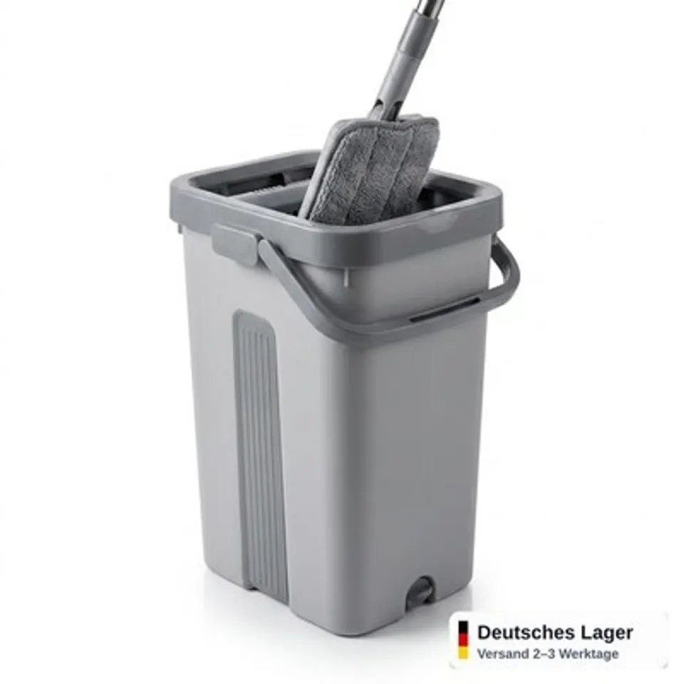Bodenwischer Set mit Wischbezug für alle Böden Reinigung Haushalt