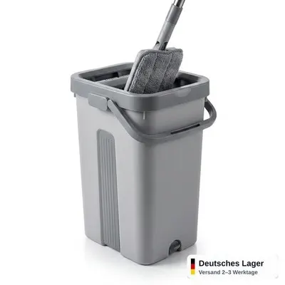 Bodenwischer Set mit Wischbezug für alle Böden Reinigung Haushalt