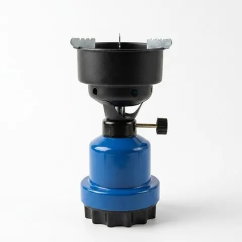 Xani Kohleanzünder Gasbrenner Shisha Grill Camping Aufsatzbrenner Blau/Schwarz