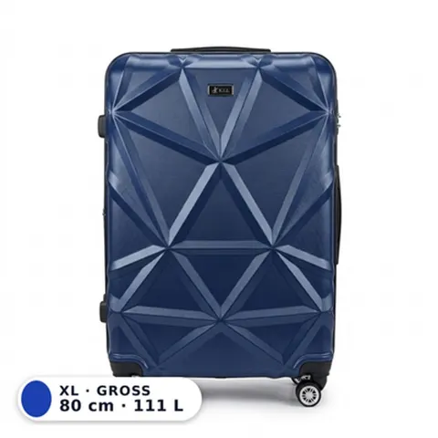 XL Hartschalenkoffer Reisetrolley · K.J.L · 80 cm · 111 L · ABS · 4 Farben