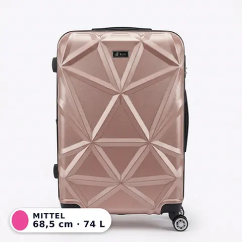 Hartschalenkoffer Reisetrolley · K.J.L · 68,5 cm · 74 L · ABS · 4 Farben