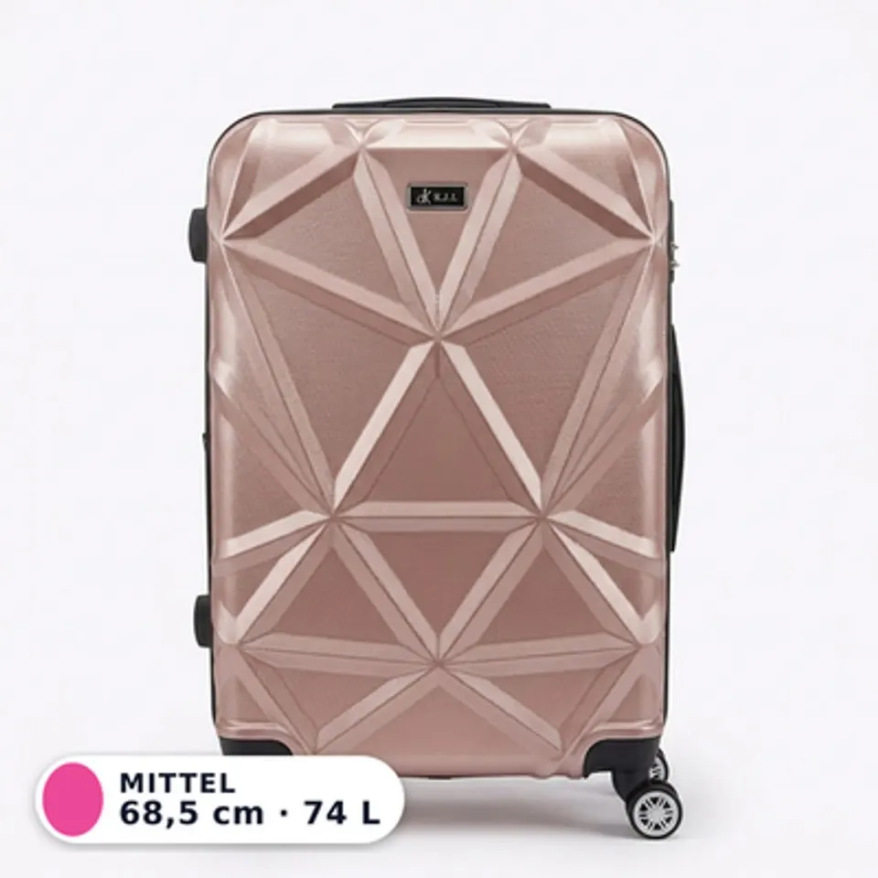 Hartschalenkoffer Reisetrolley · K.J.L · 68,5 cm · 74 L · ABS · 4 Farben